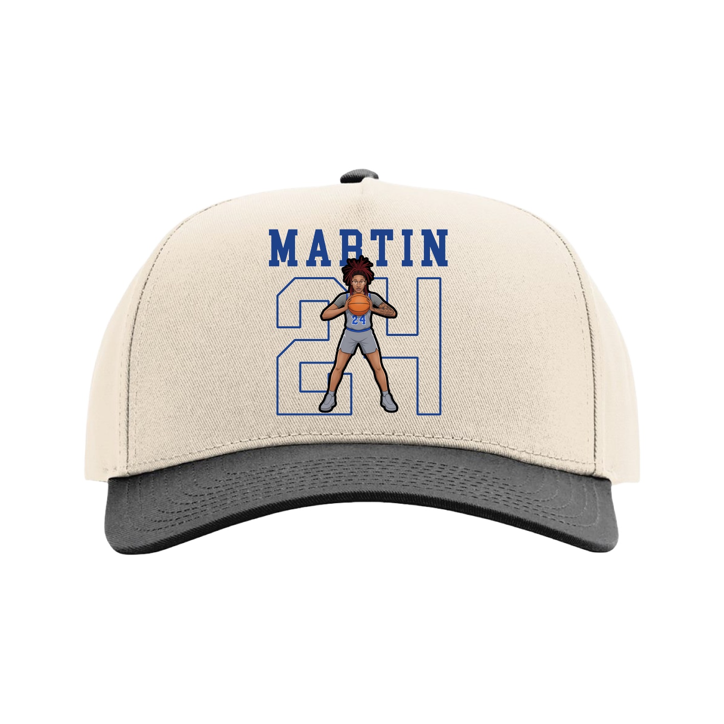 Full Fabric Five-Panel Champ Cap