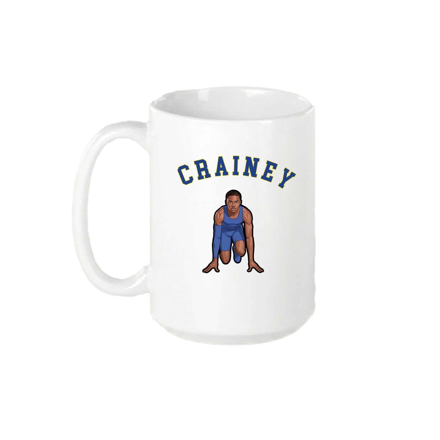 15oz Coffee Mug — Shirsey Arch in White