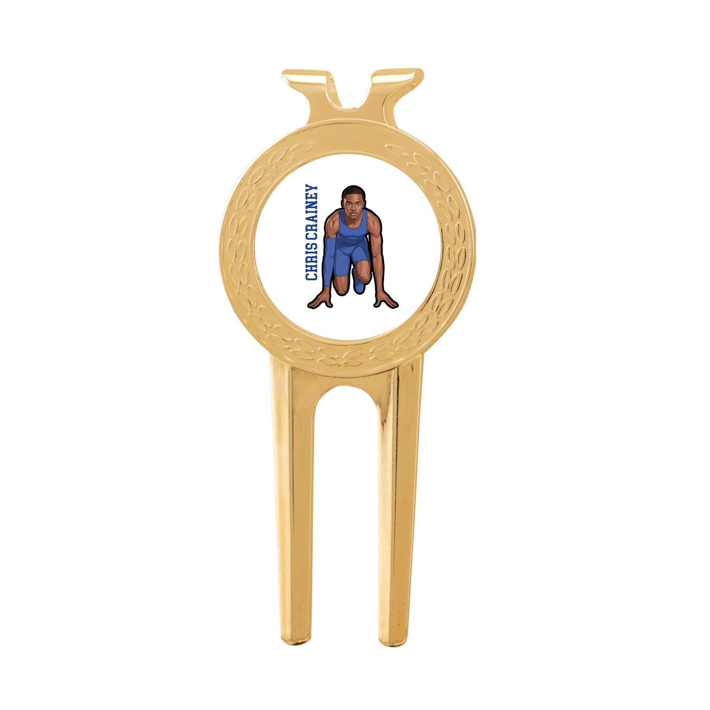 Divot Tool with Ball Marker — Name Vertical in Classic