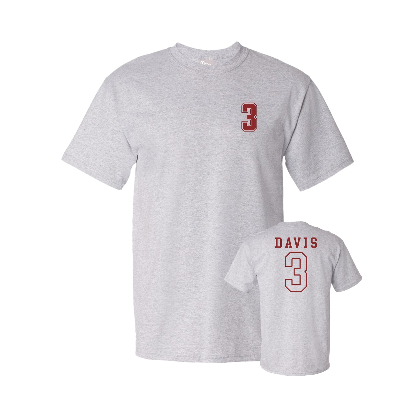 Tee — Chest Back in Grey