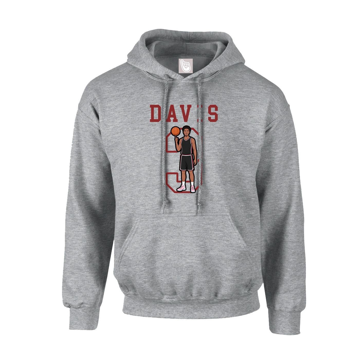 Hoodie — Shirsey in Grey
