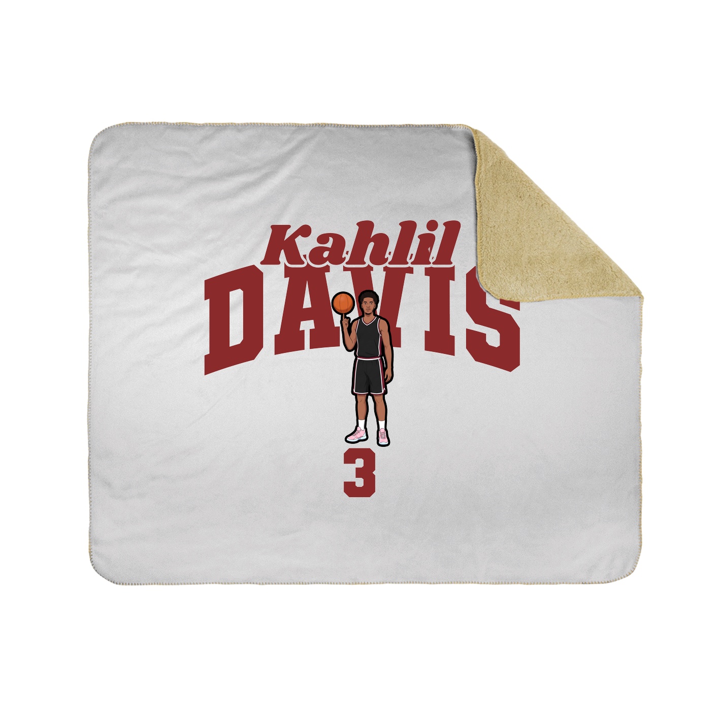 Throw Blanket — Signature Arch in White