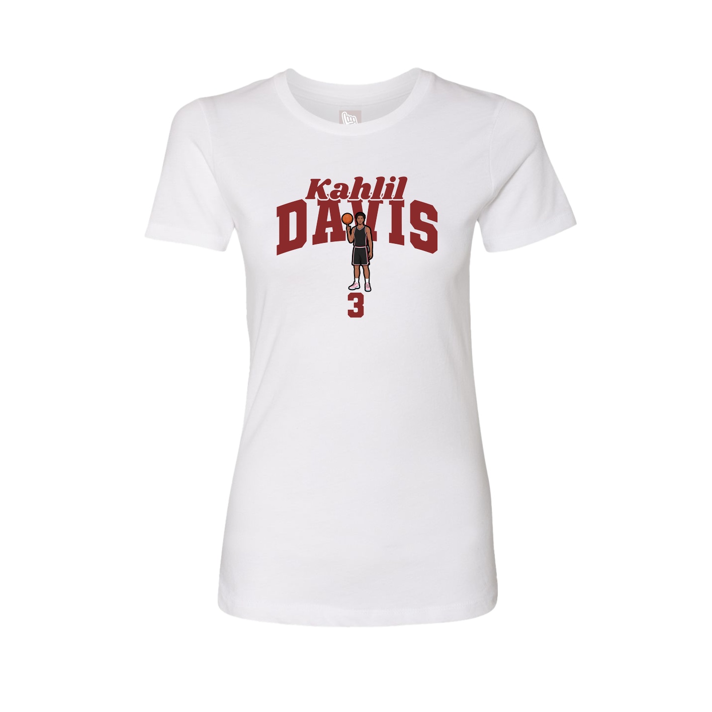 Womens Tee — Signature Arch in White