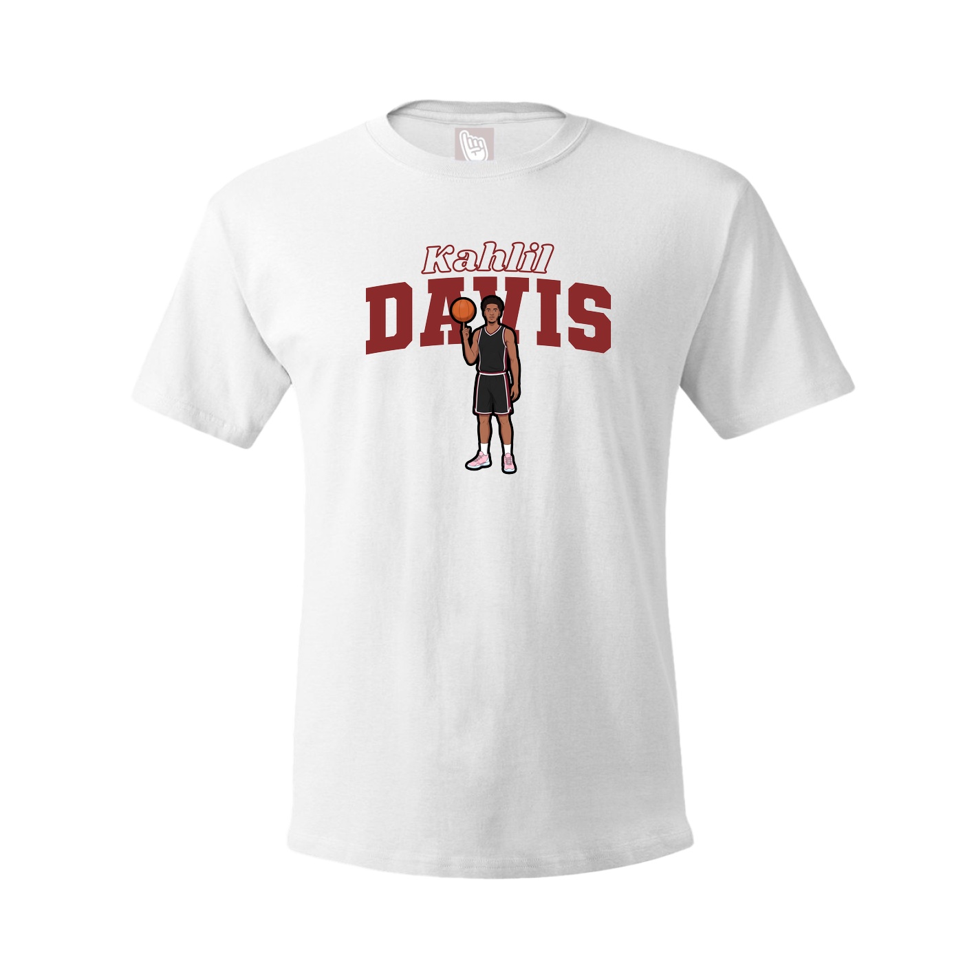 Tee — Name Arch in White