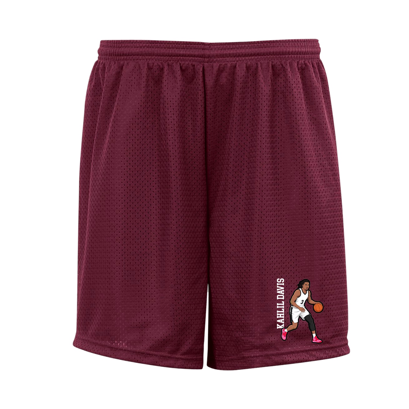 Shorts — Name Vertical in Cardinal