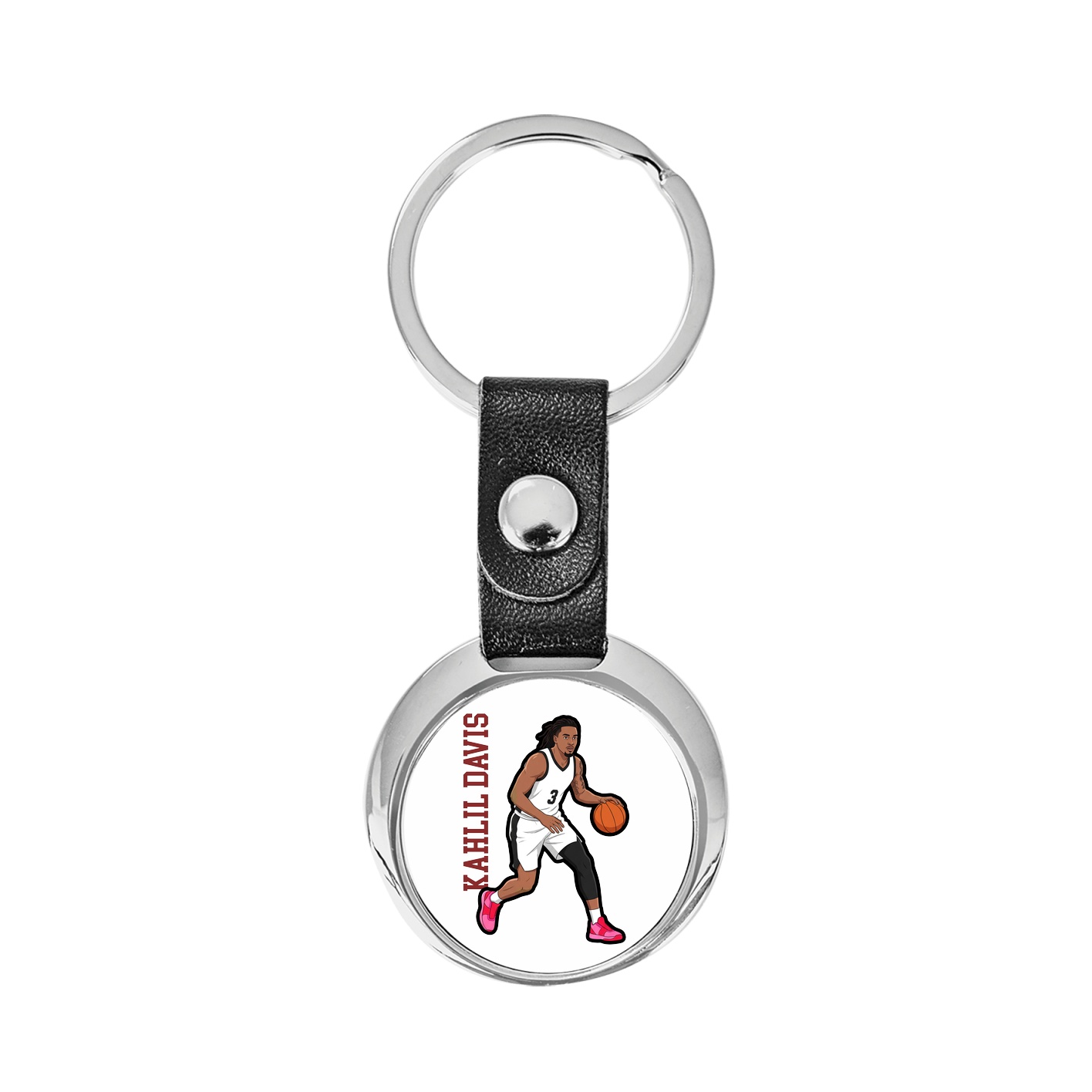 Key Chain — Name Vertical in Classic