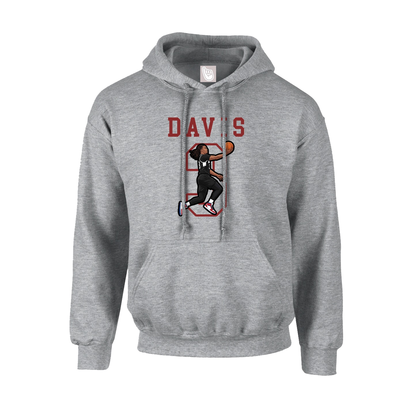 Hoodie — Shirsey in Grey