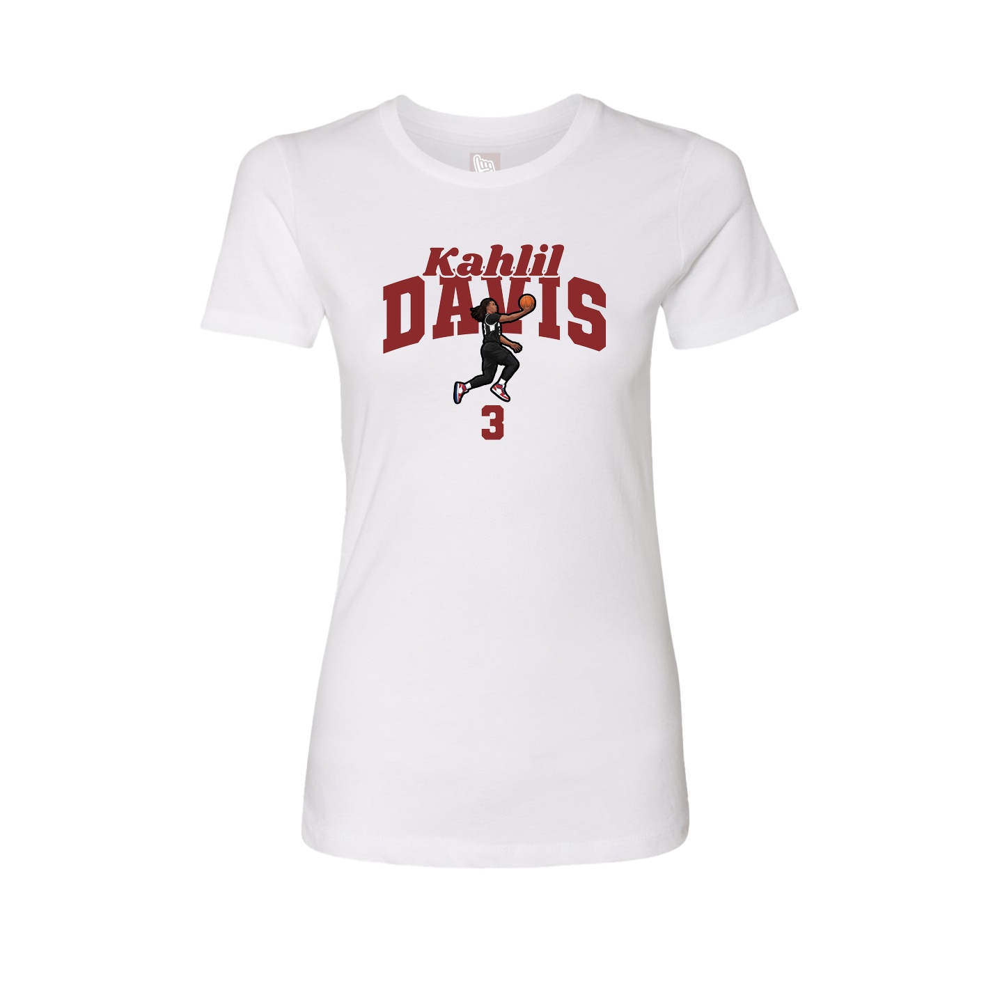 Womens Tee — Signature Arch in White