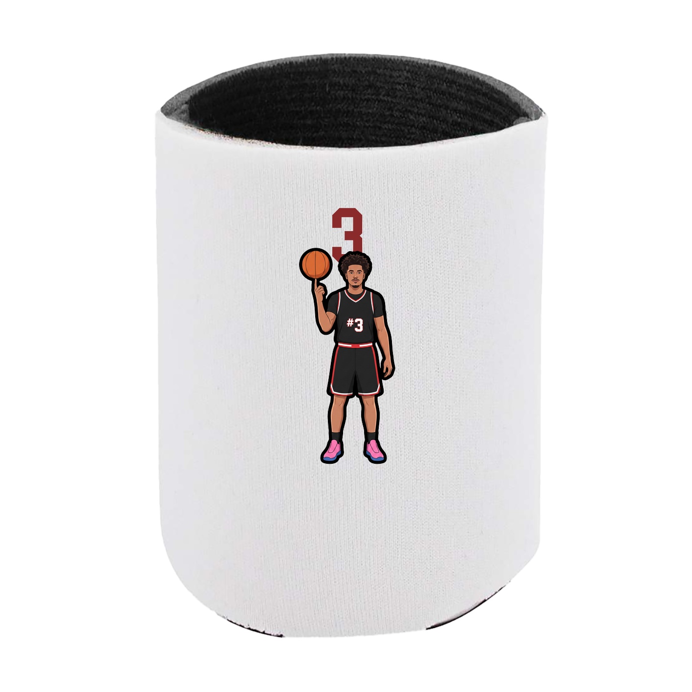 Can Holder — Number Top in White
