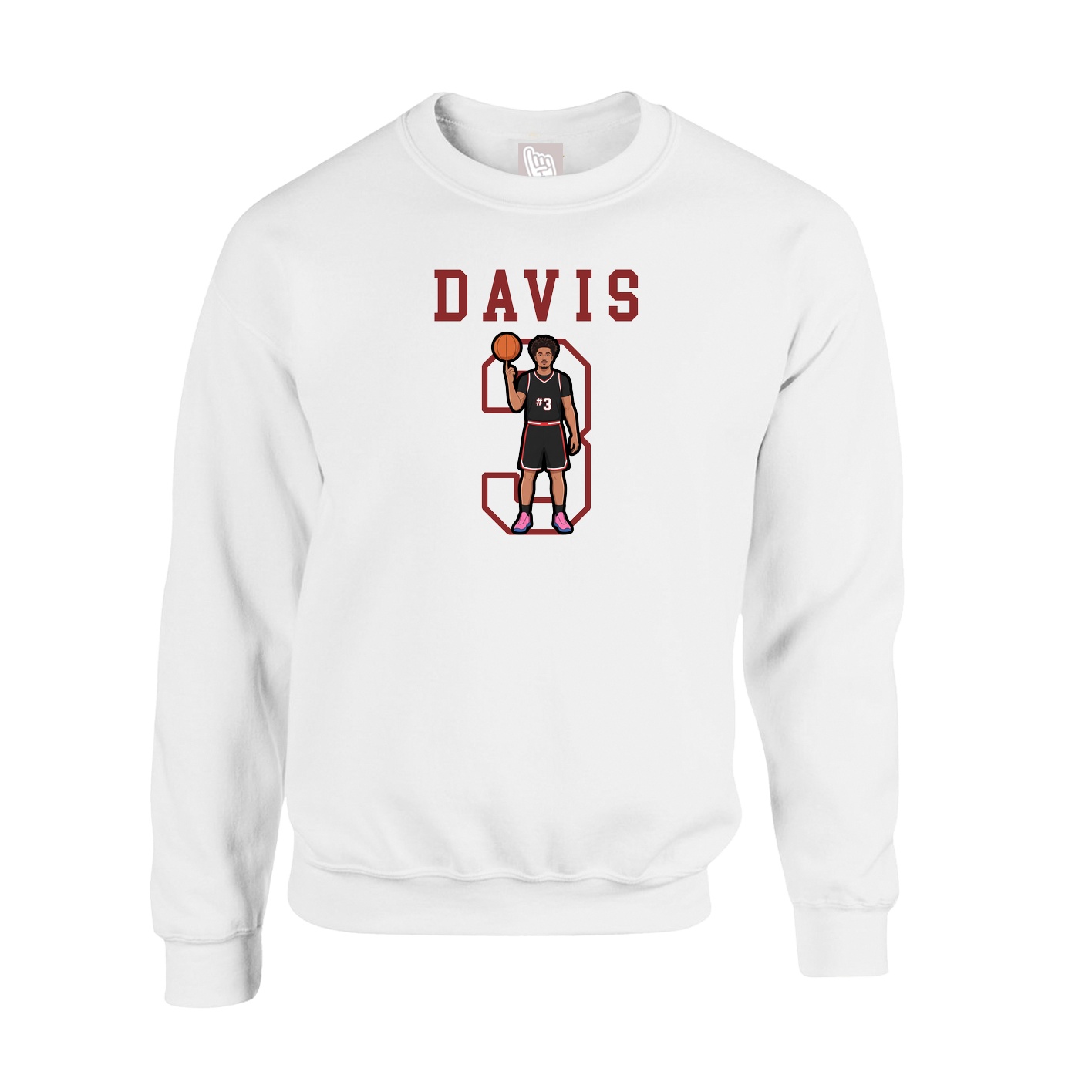 Fleece Crew — Shirsey in White
