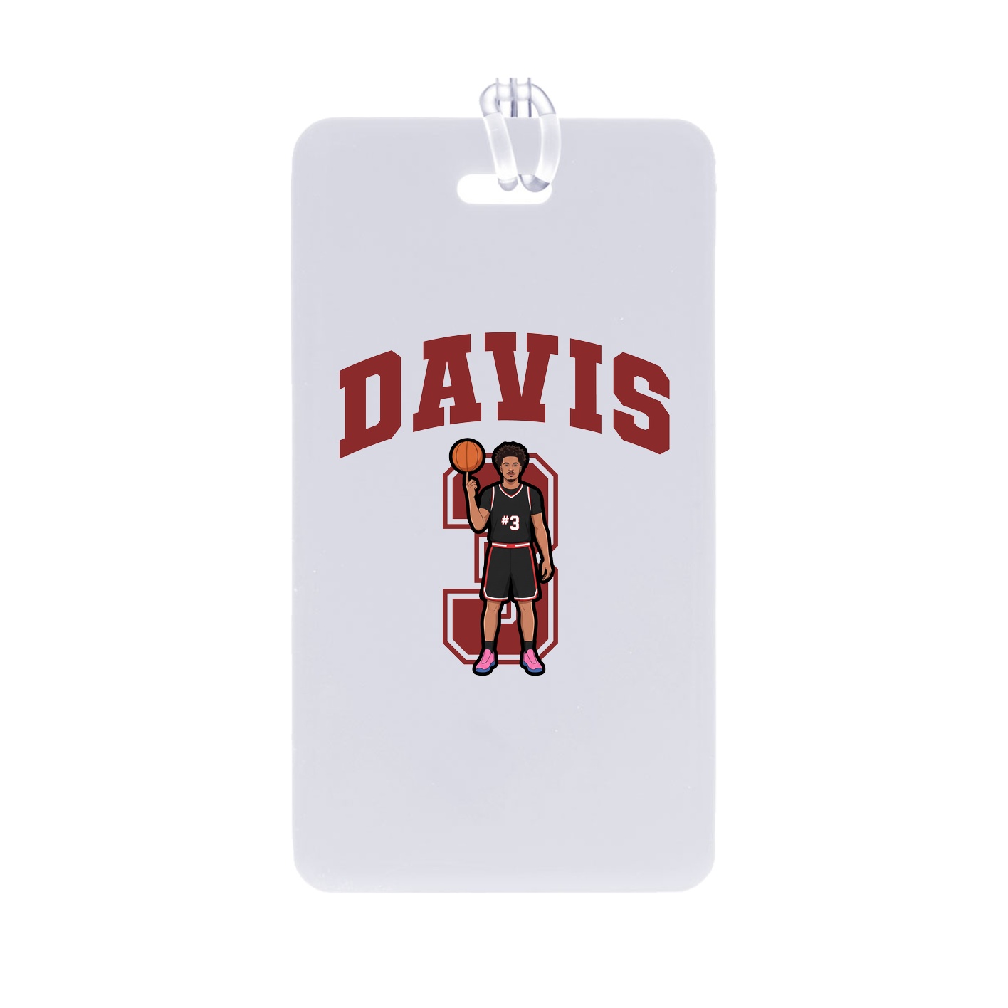 Bag Tag — Number in Classic