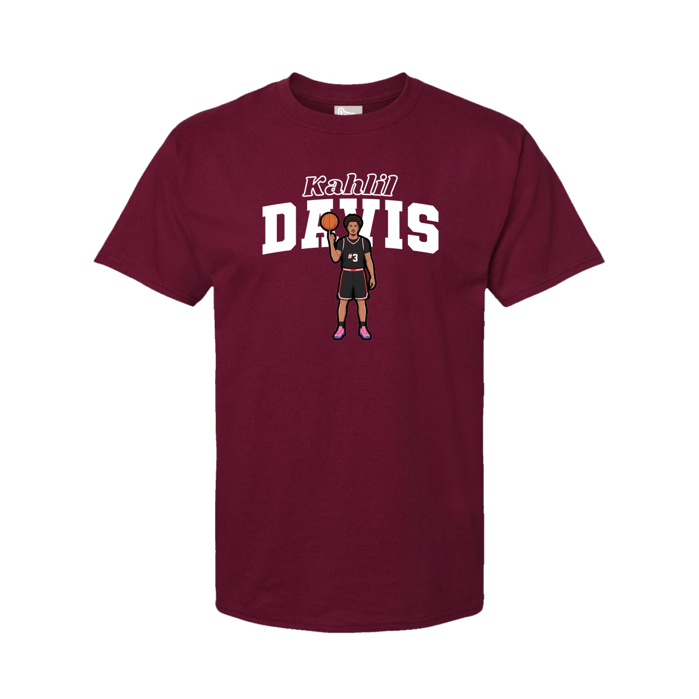 Youth Tee — Name Arch in Cardinal