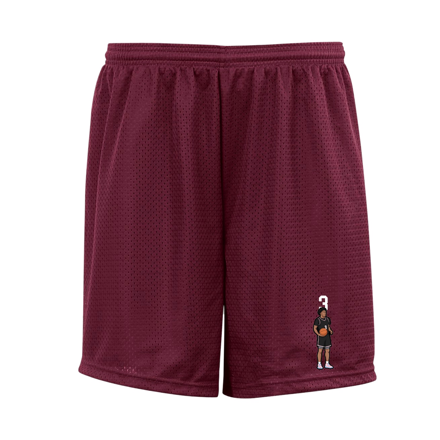 Shorts — Number Top in Cardinal