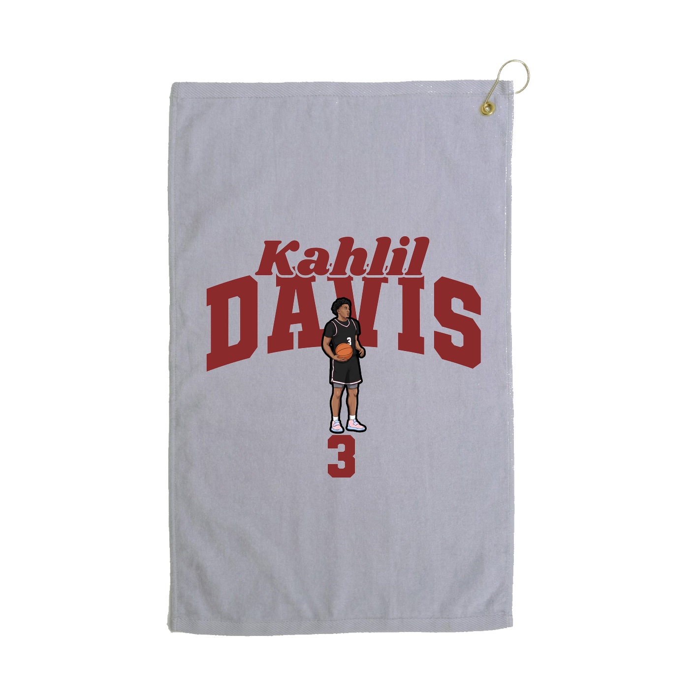 Golf Towel — Signature Arch in Grey