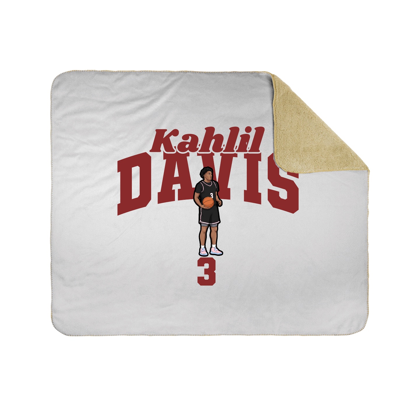 Throw Blanket — Signature Arch in White