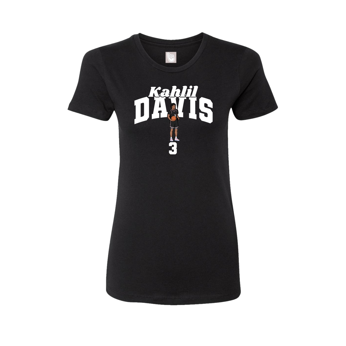 Womens Tee — Signature Arch in Black