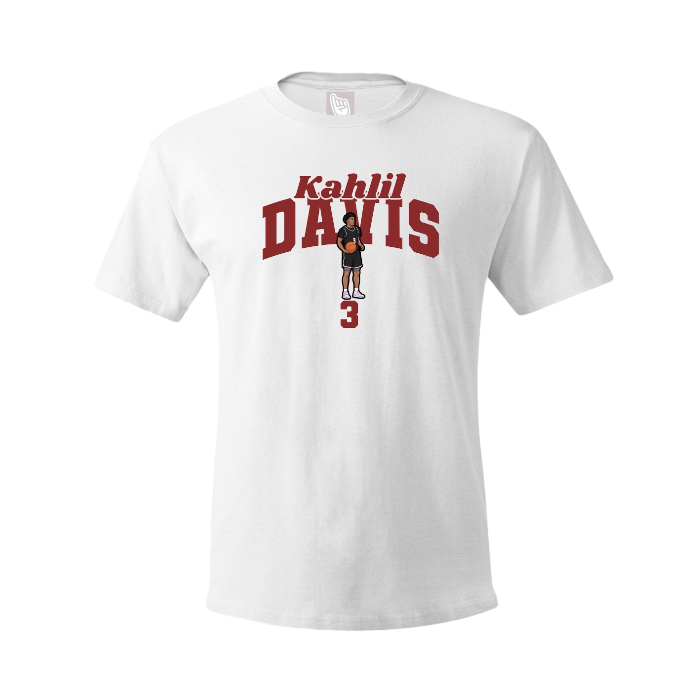 Youth Tee — Signature Arch in White