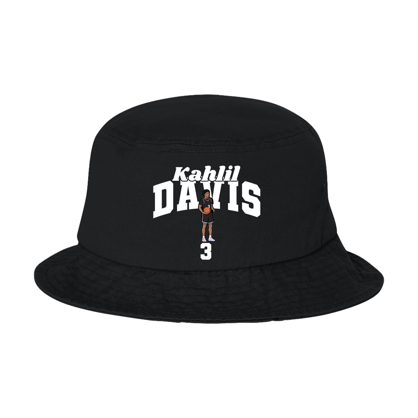 Bucket Cap — Signature Arch in Black