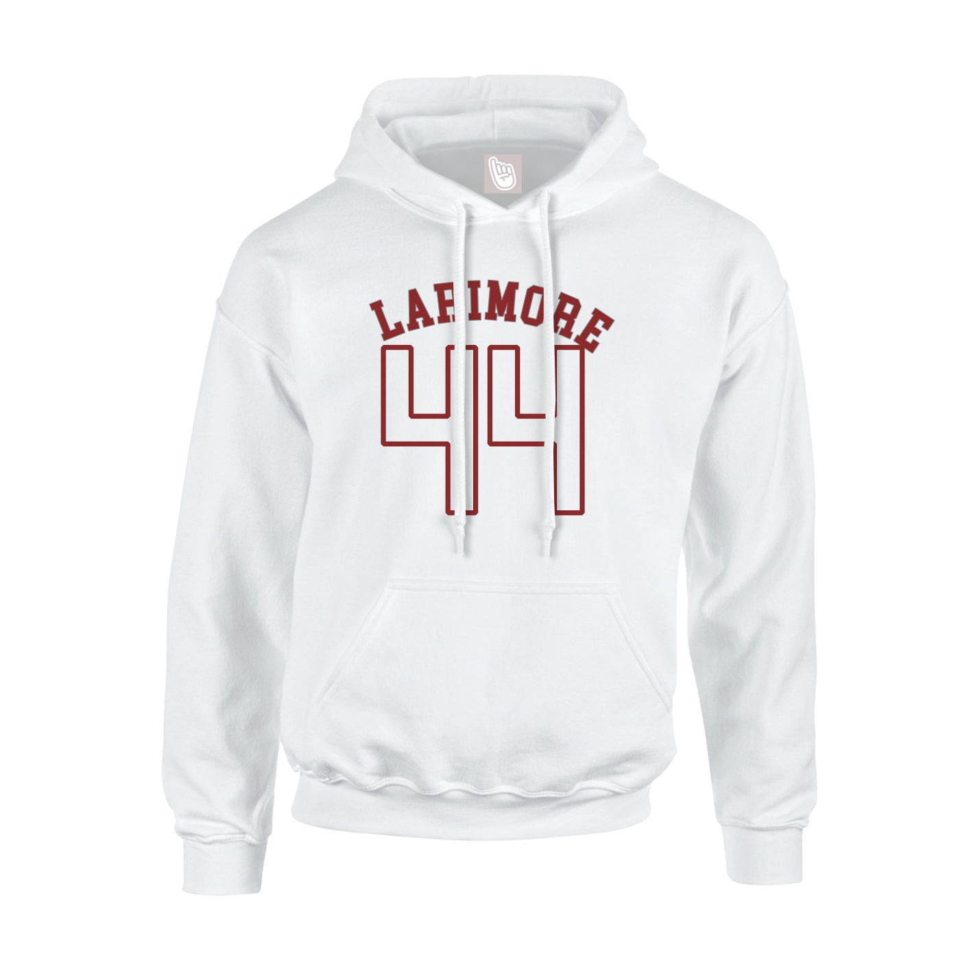 Youth Hoodie — Shirsey Arch in White