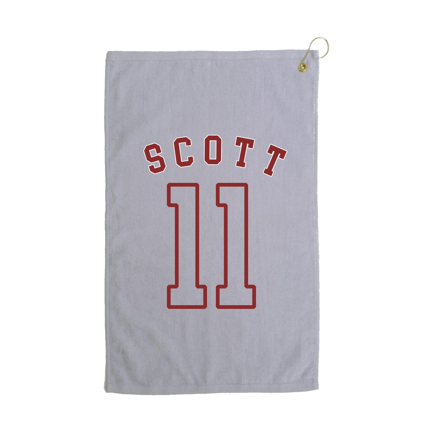 Golf Towel — Shirsey Arch in Grey