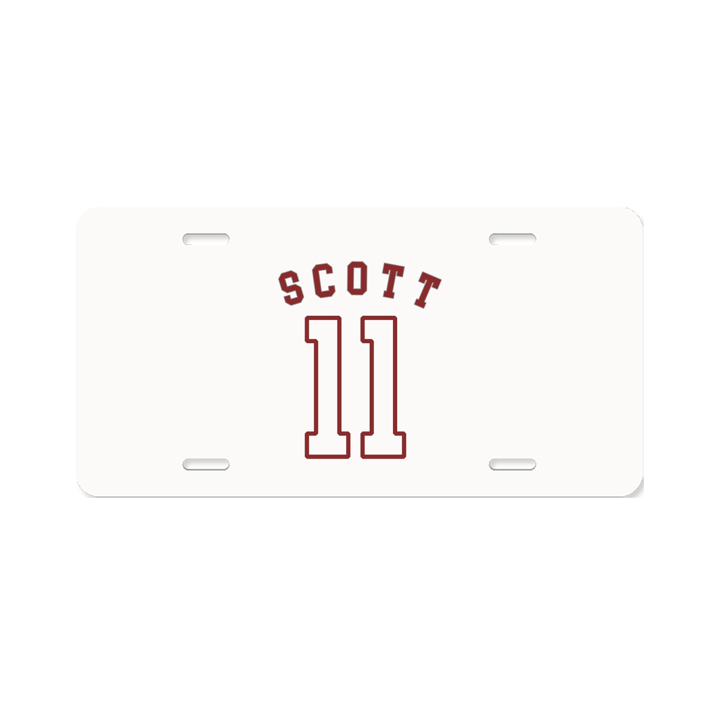 License Plate — Shirsey Arch in Classic