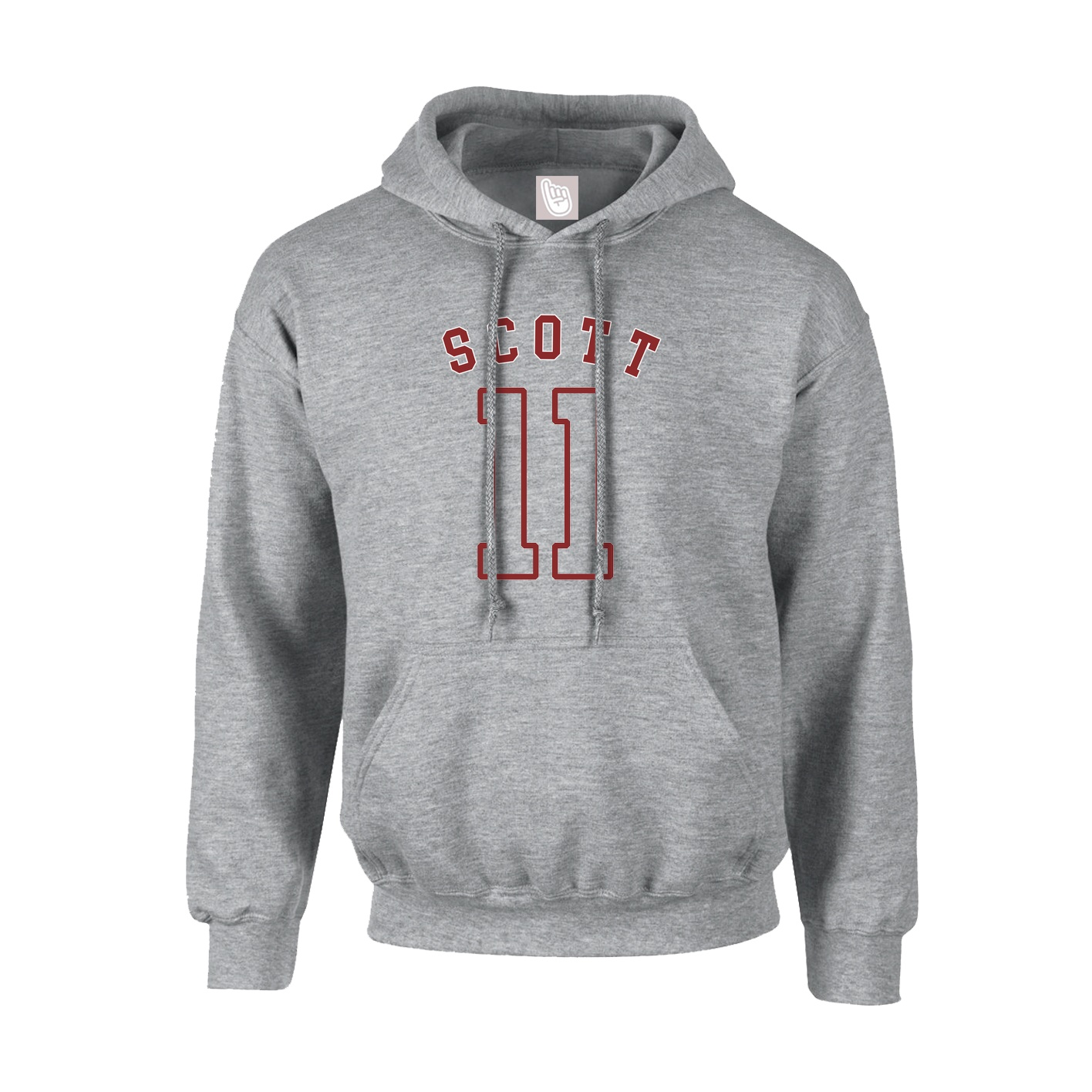 Youth Hoodie — Shirsey Arch in Grey