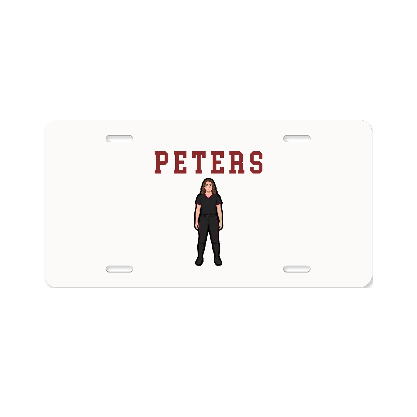 License Plate — Shirsey in Classic