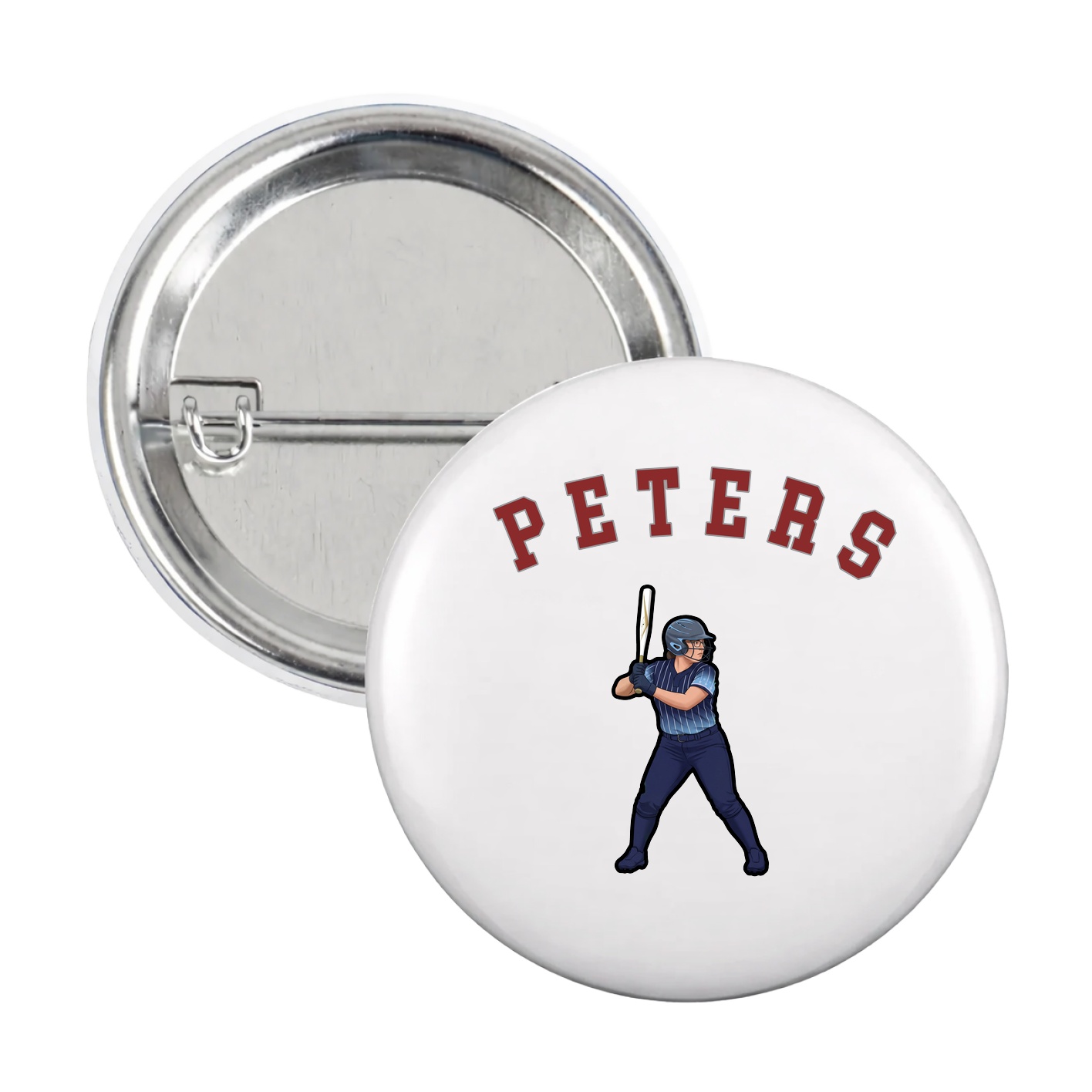 Game Day Button — Shirsey Arch in White