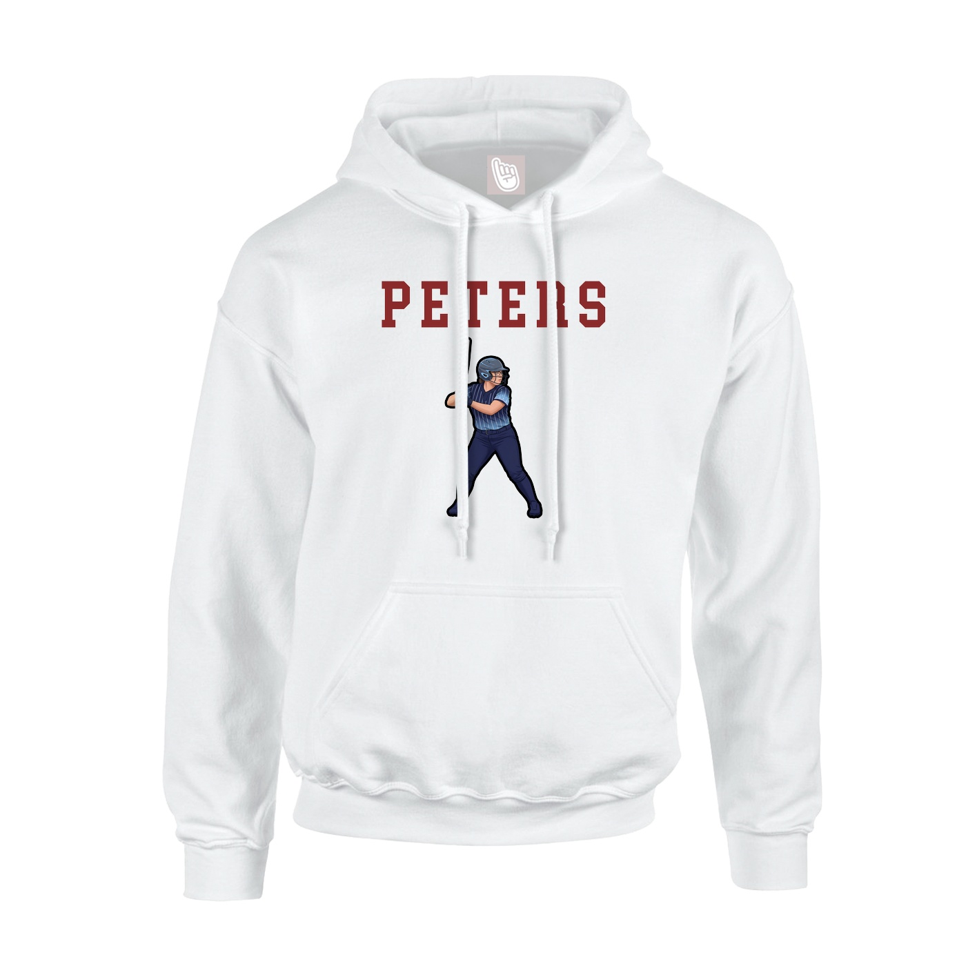Youth Hoodie — Shirsey in White