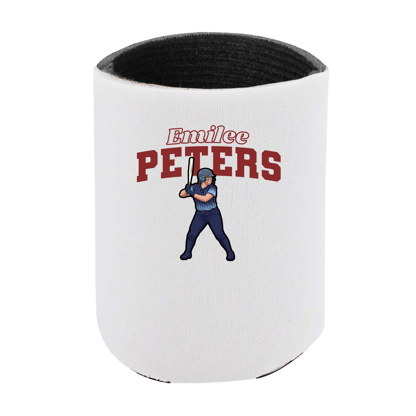 Can Holder — Name Arch in White