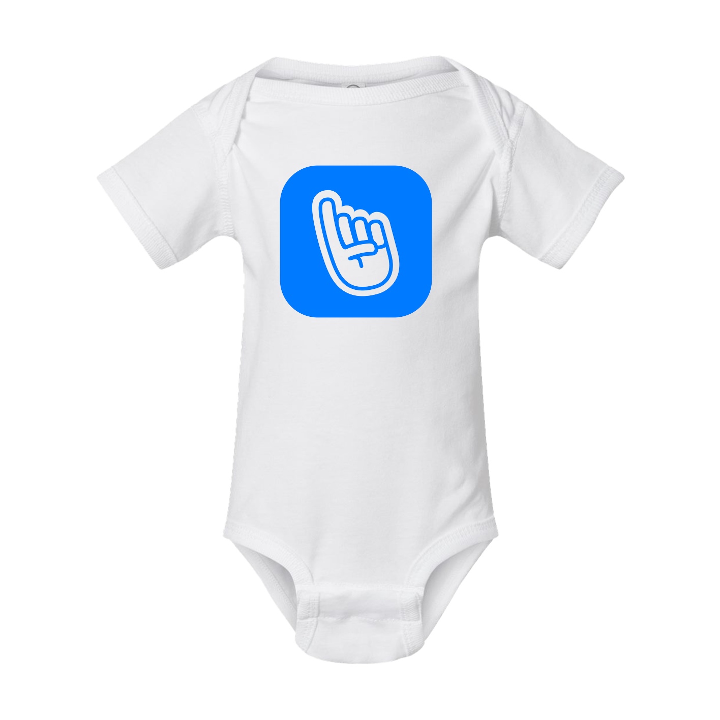Baby Onesie — App Logo in White