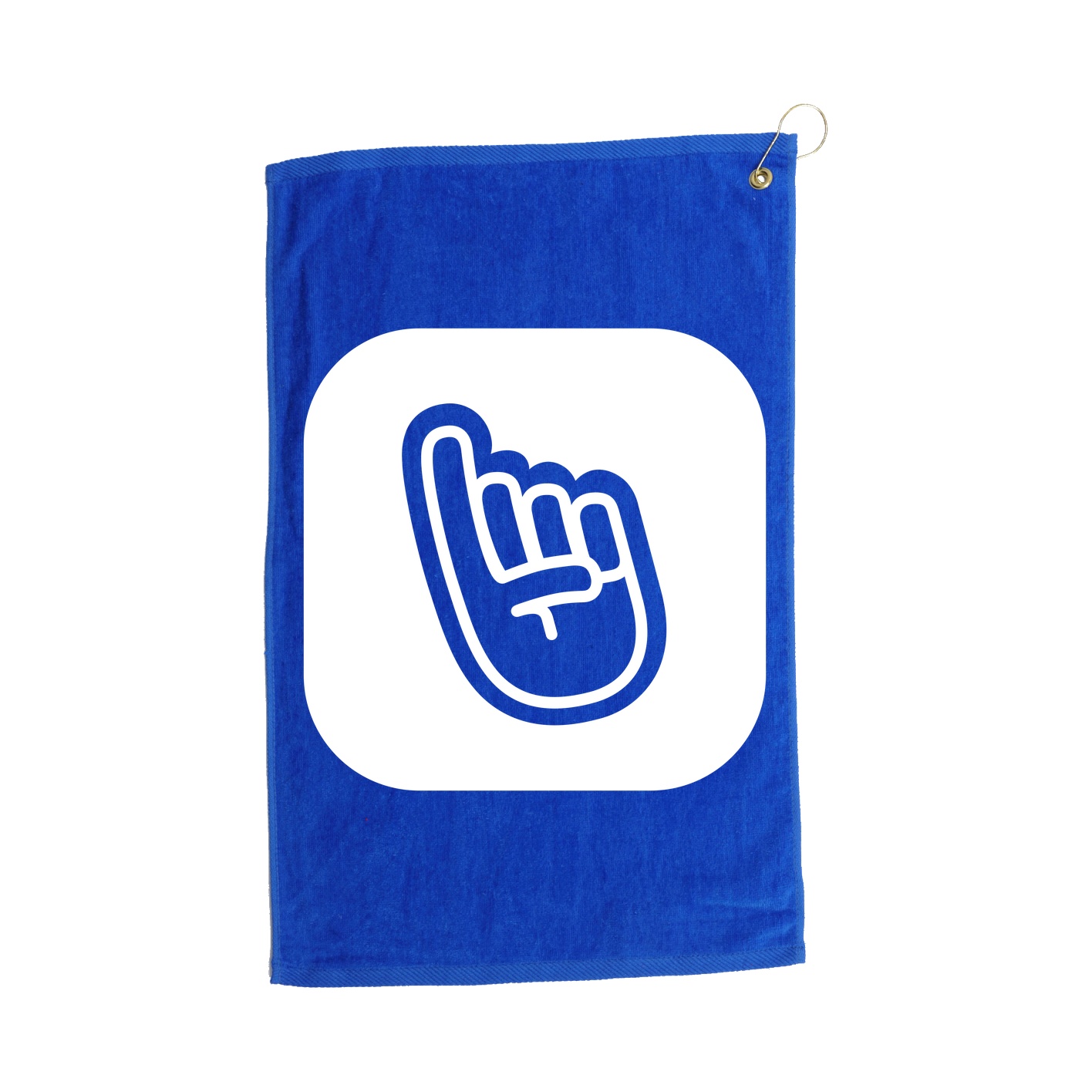 Golf Towel — App Logo in Royal