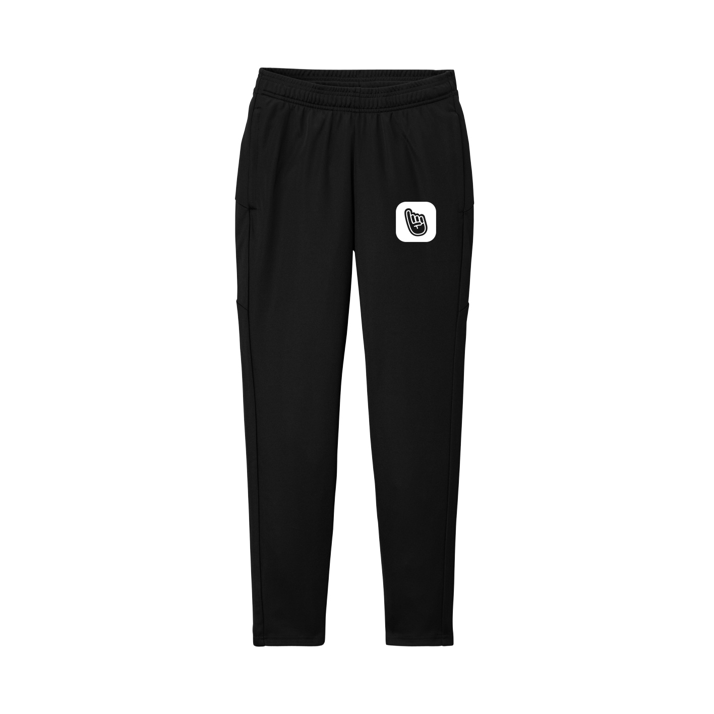 Women's Team Travel Pant — App Logo in Black