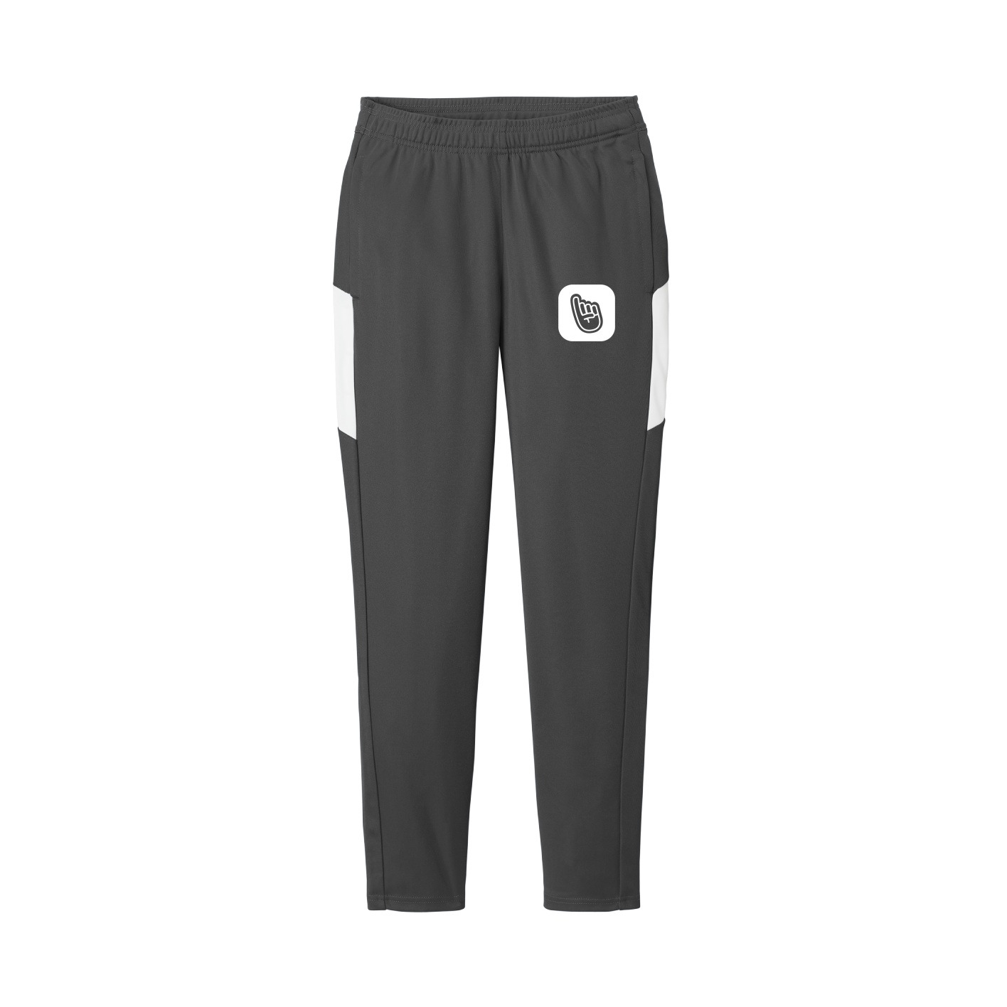 Women's Team Travel Pant — App Logo in Gray/White