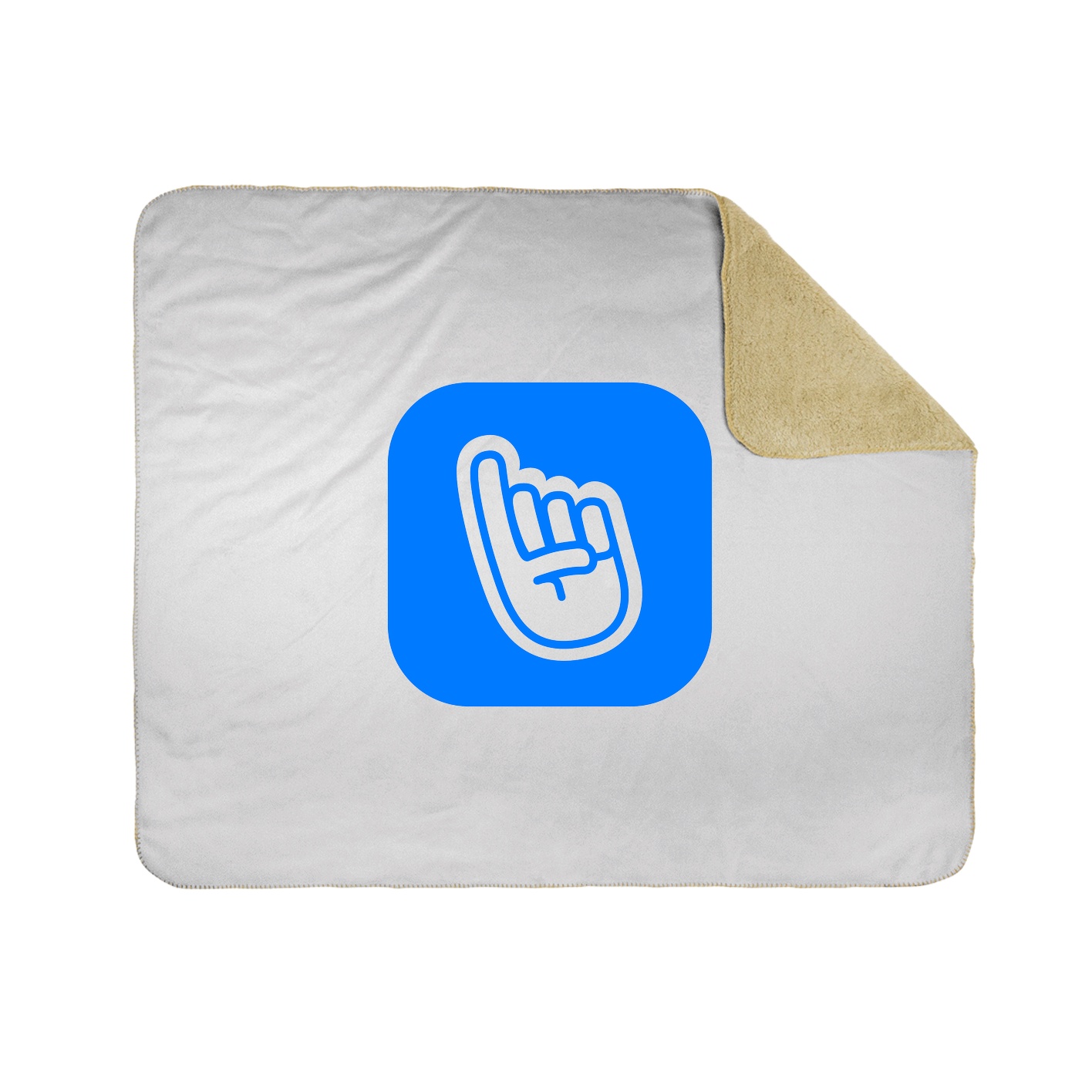 Throw Blanket — App Padded LTD in White
