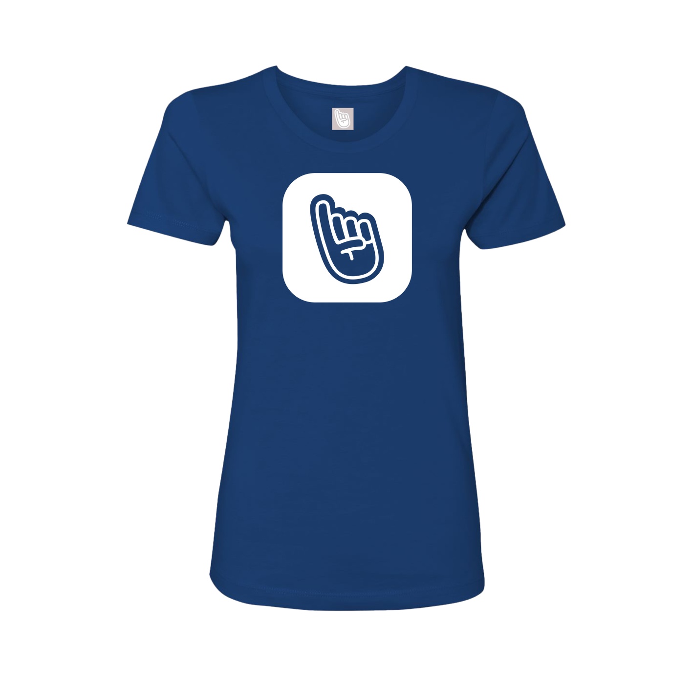 Womens Tee — App Padded LTD in Royal