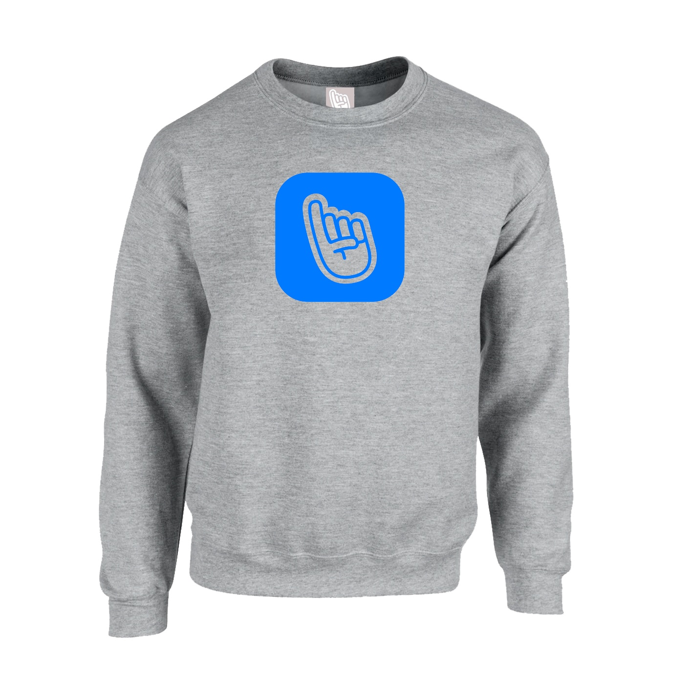 Fleece Crew — App Padded LTD in Grey