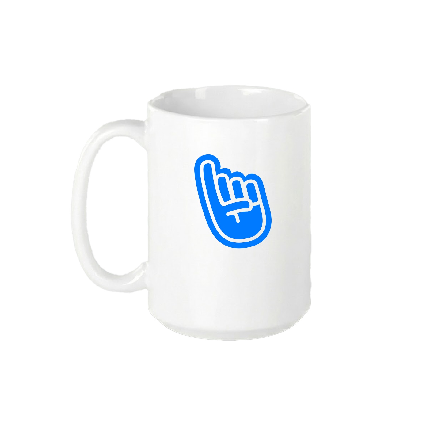 15oz Coffee Mug — Main Padded LTD in White