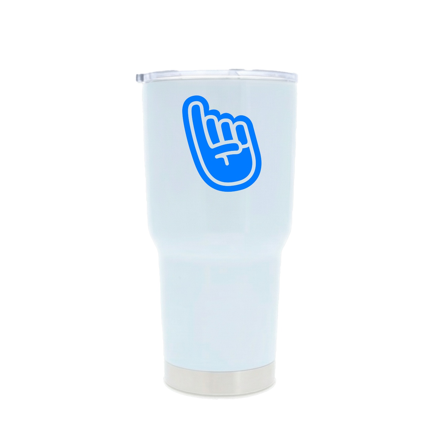 30oz Stainless Steel Tumbler — Main Padded LTD in White