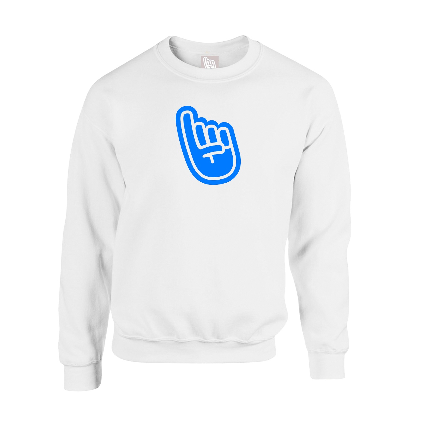 Fleece Crew — Main Padded LTD in White