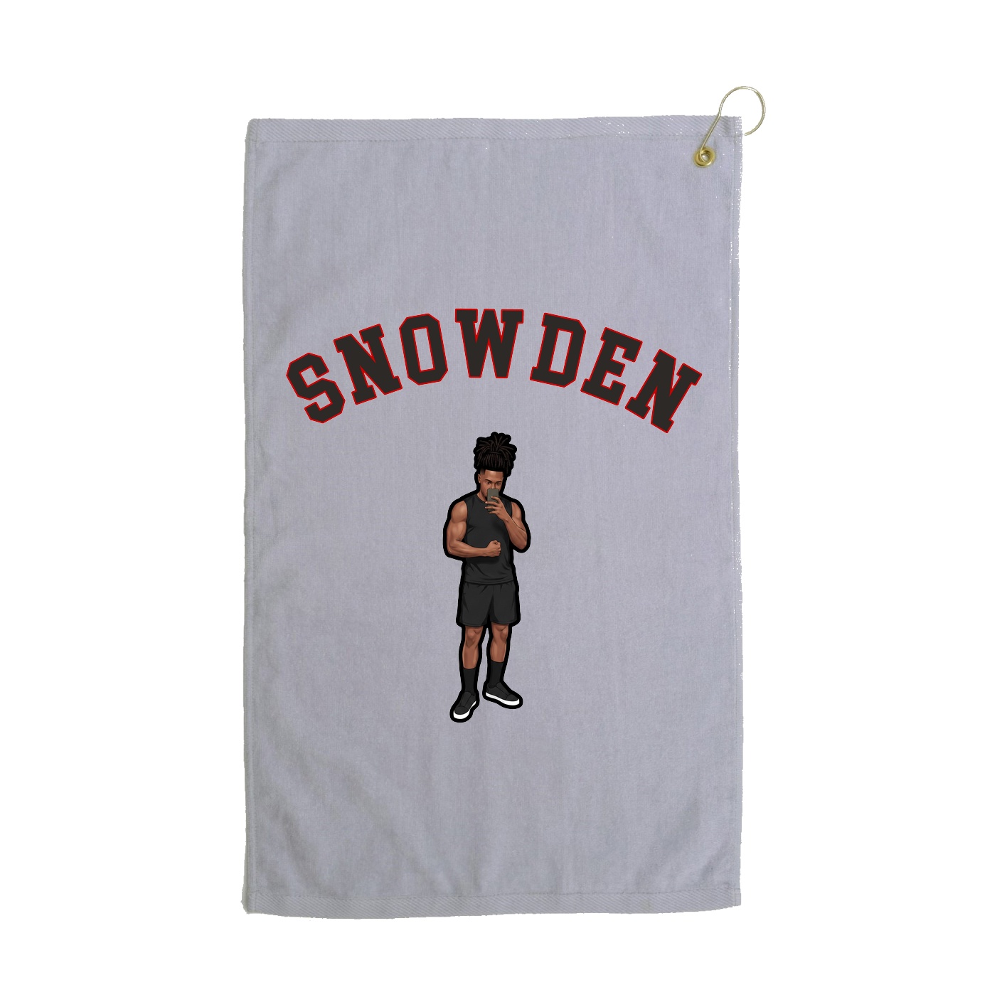 Golf Towel — Shirsey Arch in Grey