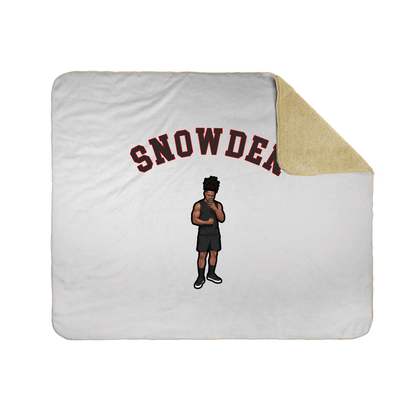 Throw Blanket — Shirsey Arch in White