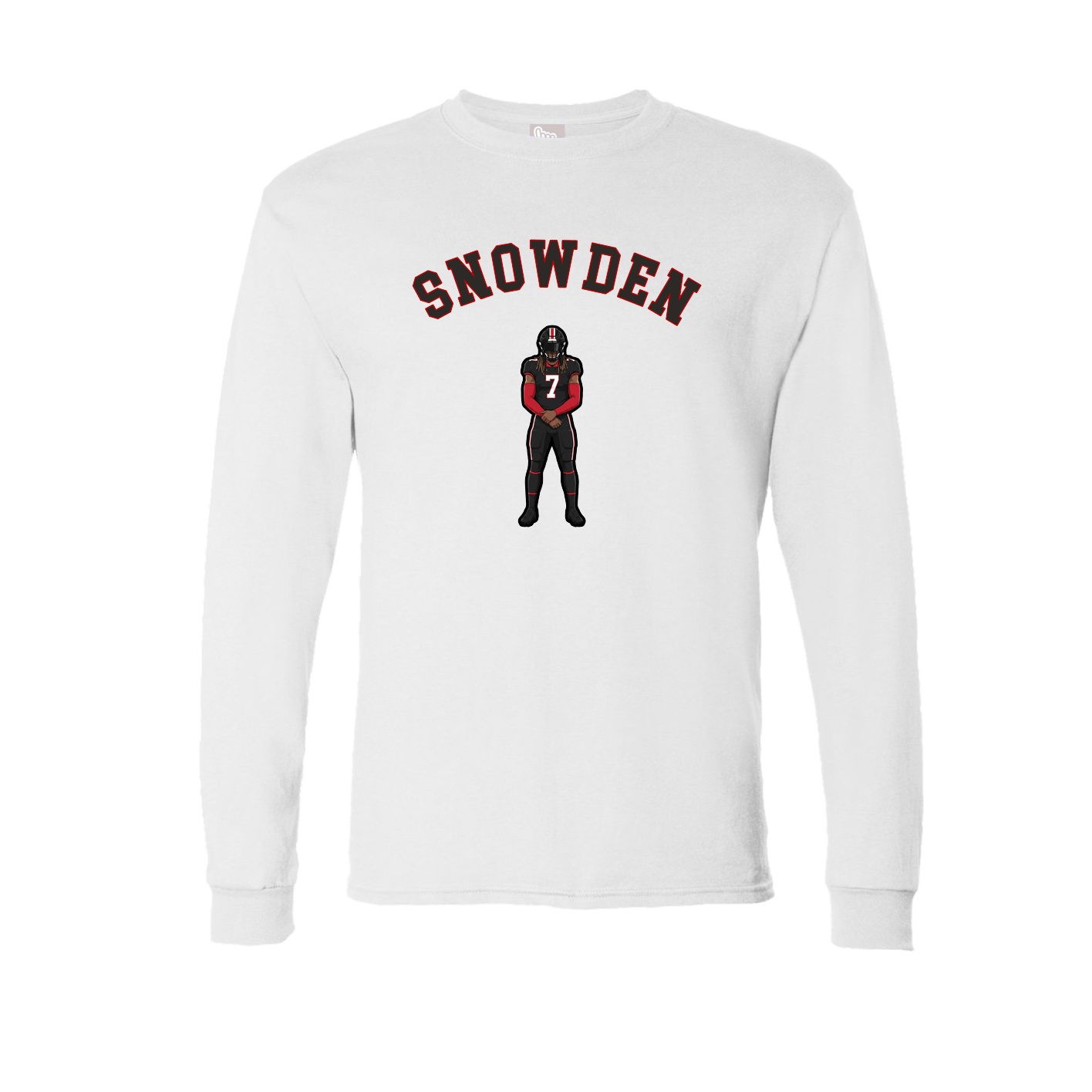 Long Sleeve Tee — Shirsey Arch in White