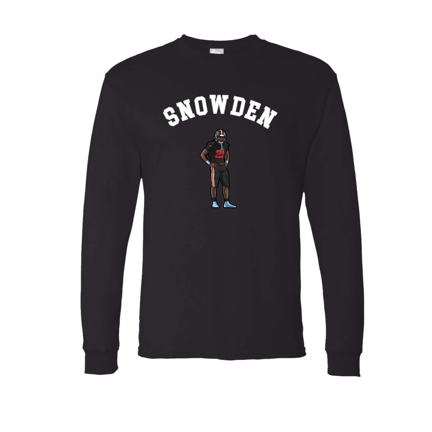 Long Sleeve Tee — Shirsey Arch in Black