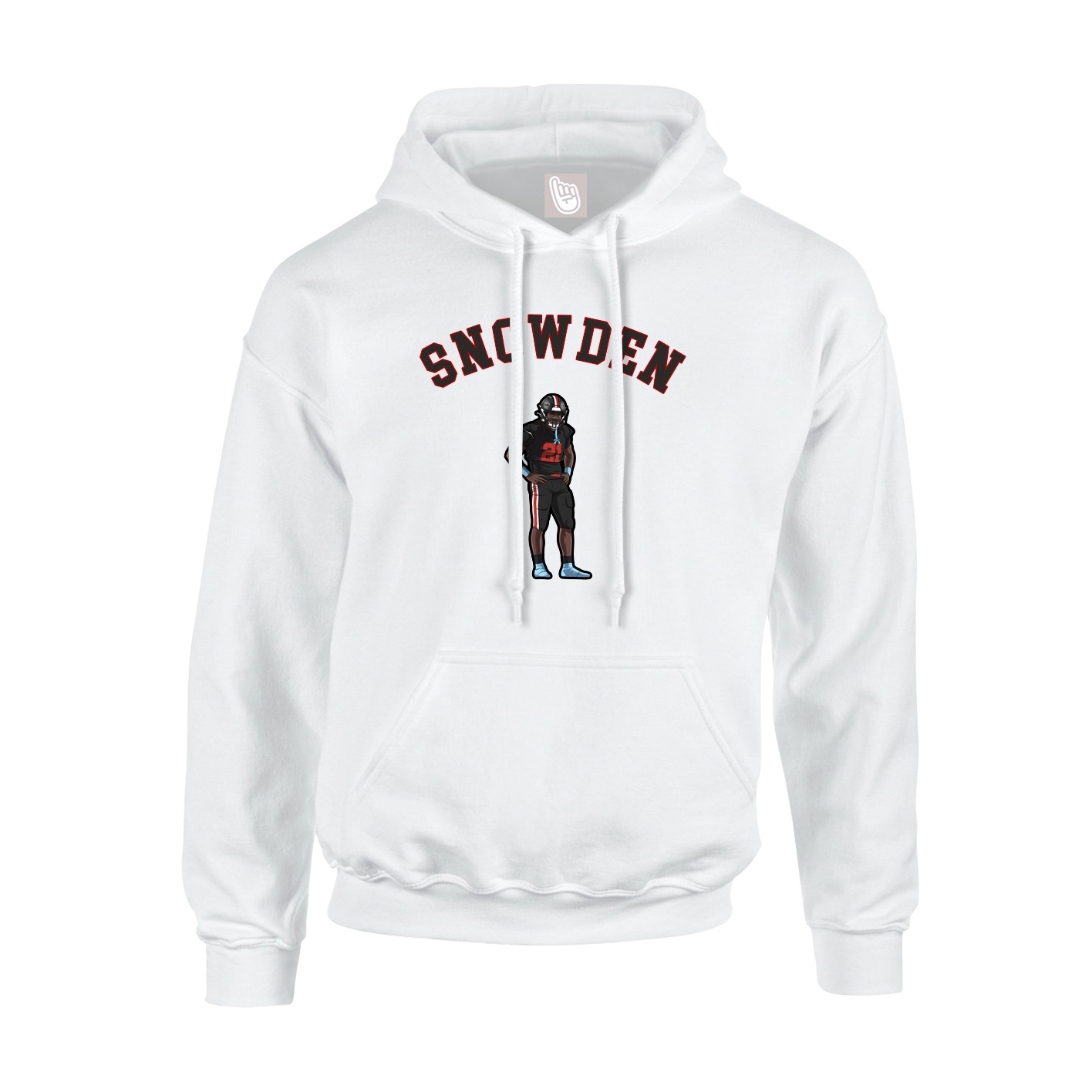 Hoodie — Shirsey Arch in White