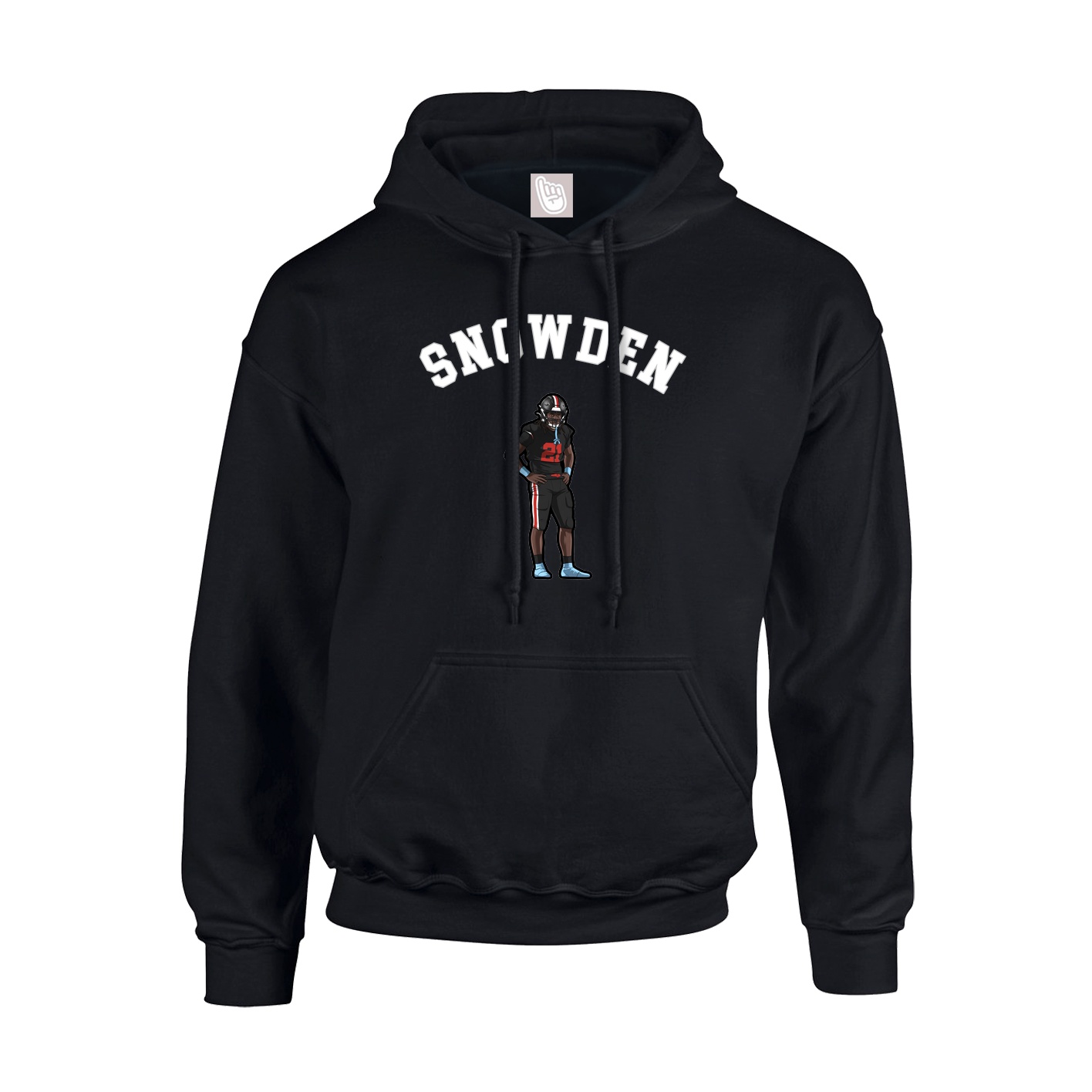 Youth Hoodie — Shirsey Arch in Black