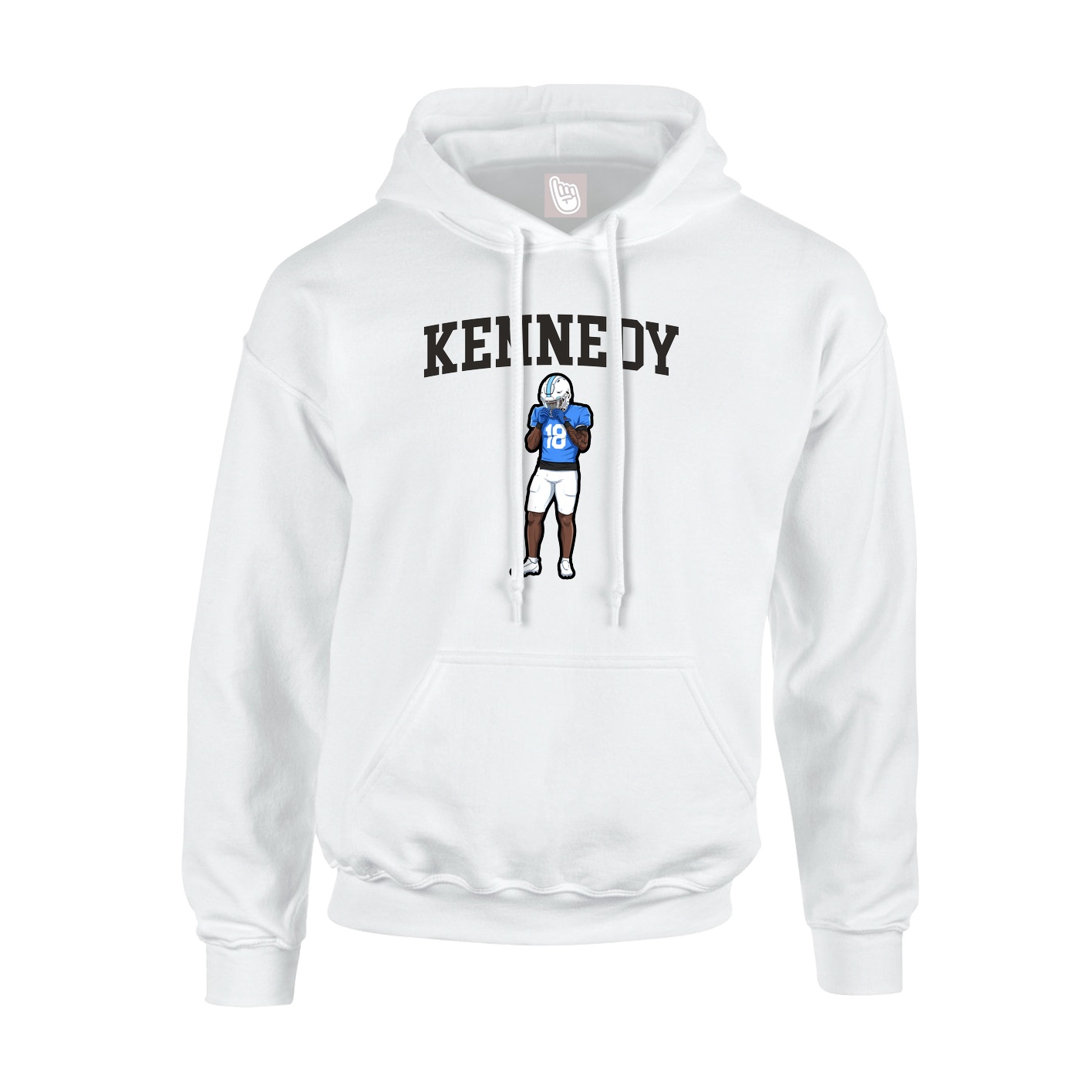 Hoodie — Shirsey in White
