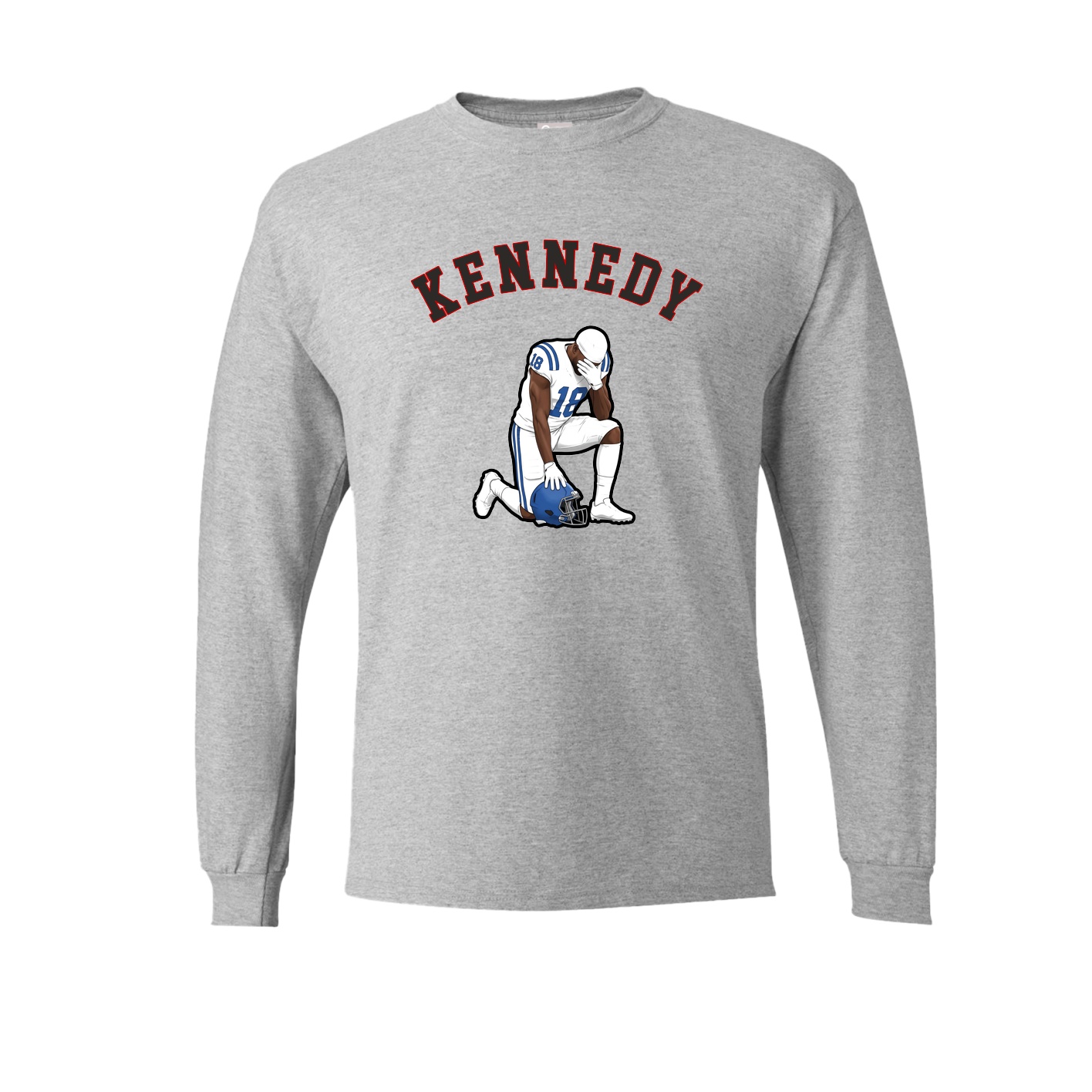 Long Sleeve Tee — Shirsey Arch in Grey