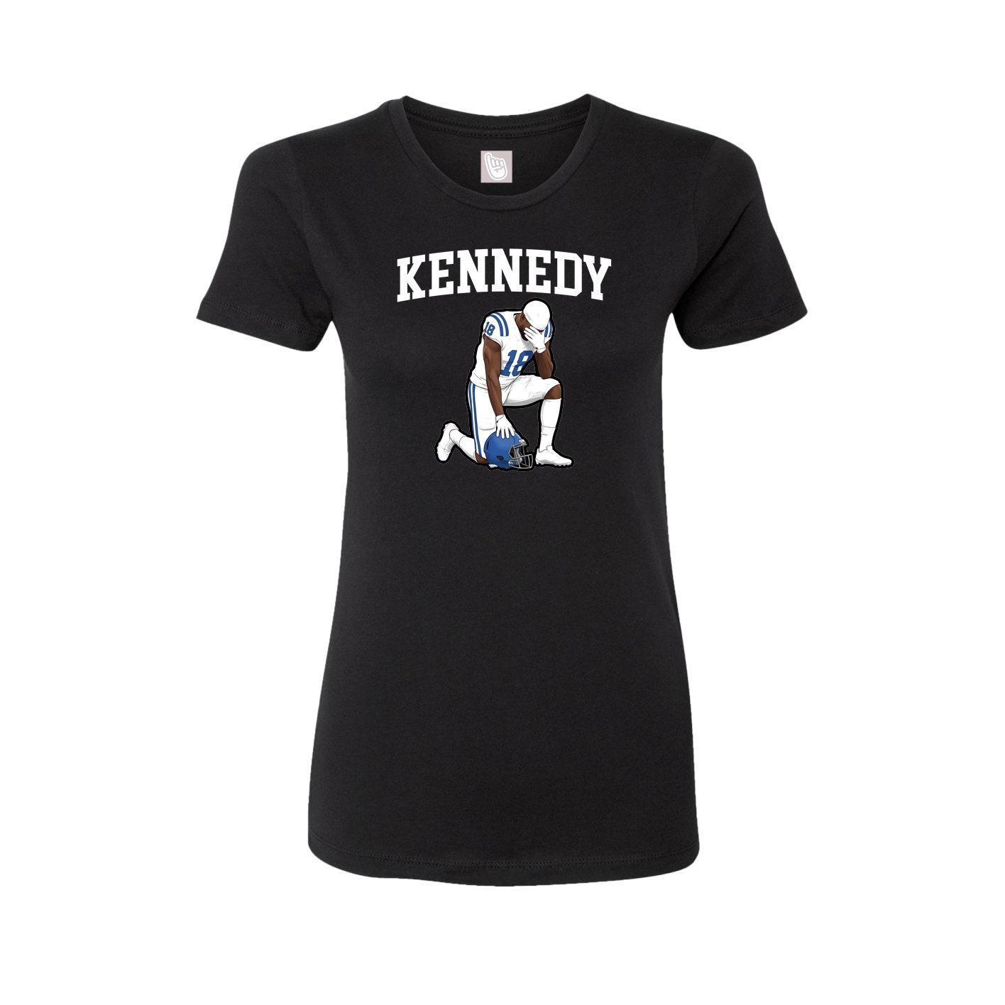 Fitted Women's Tee — Shirsey in Black