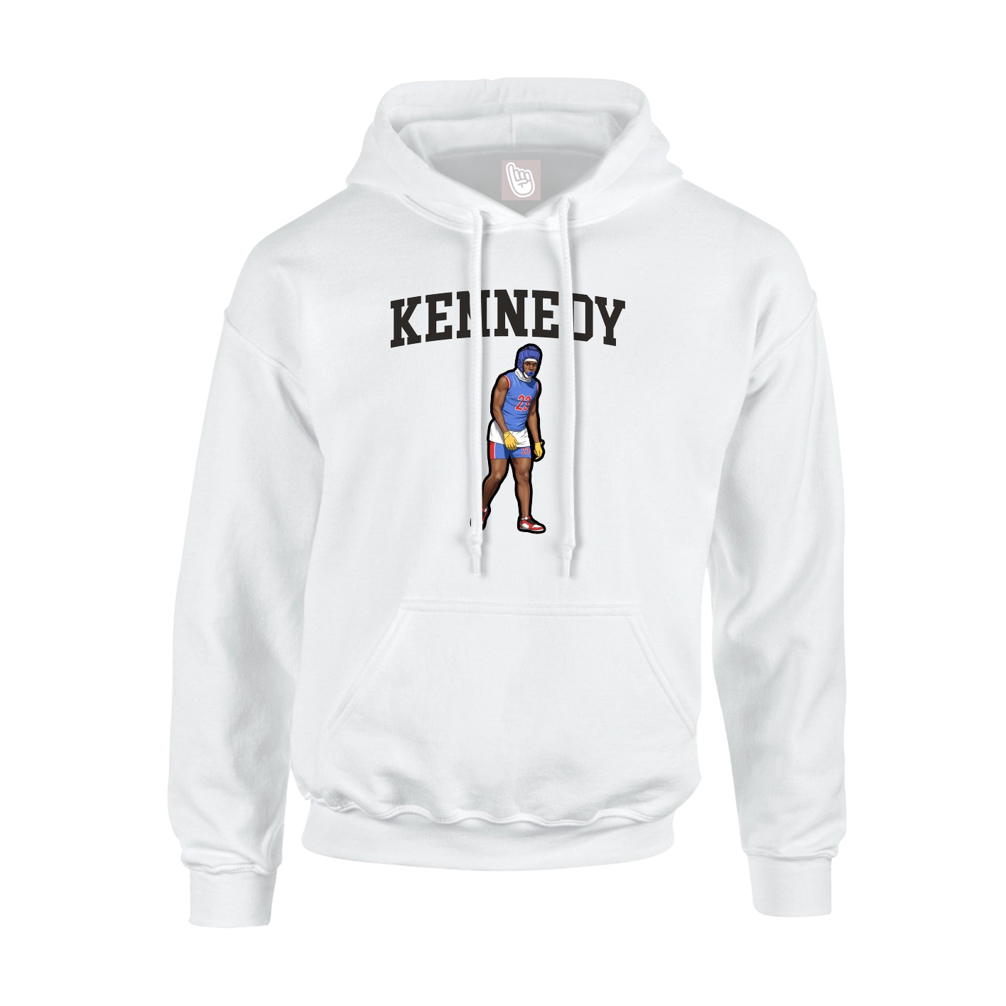 Youth Hoodie — Shirsey in White